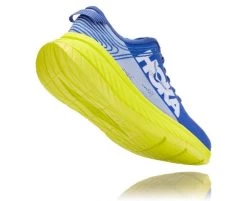 Hoka One One Carbon X Hardloopschoenen Blauw/geel Heren -Sportschoenenwinkel 1102886 abep 003