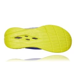 Hoka One One Carbon X Hardloopschoenen Blauw/geel Heren -Sportschoenenwinkel 1102886 abep 006