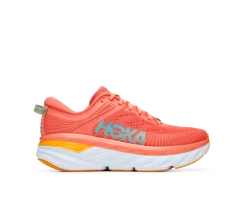 Hoka One One Hoka Bondi 7 Hardloopschoenen Roze Dames