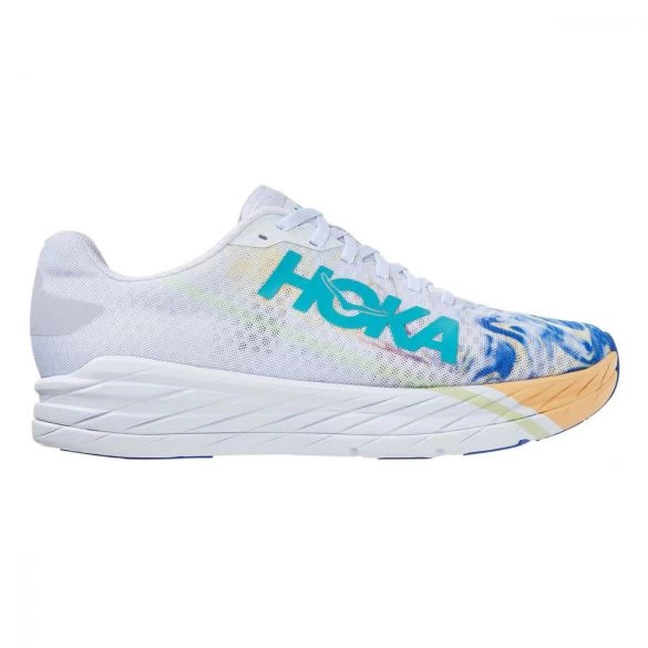 Hoka One One Rocket X Hardloopschoenen Wit Unisex 3 Hoka One One Rocket X Hardloopschoenen Wit Unisex