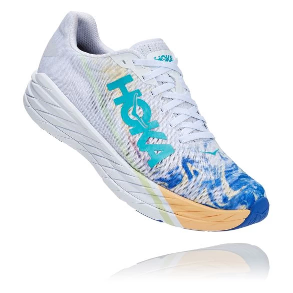 Hoka One One Rocket X Hardloopschoenen Wit Unisex 4 Hoka One One Rocket X Hardloopschoenen Wit Unisex - Afbeelding 2