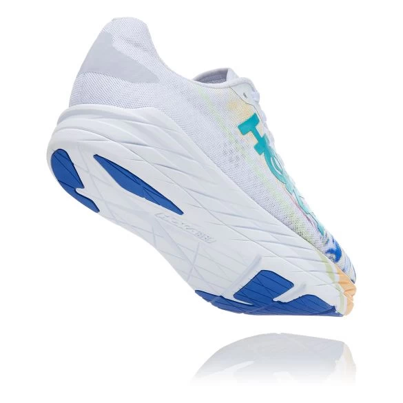 Hoka One One Rocket X Hardloopschoenen Wit Unisex 5 Hoka One One Rocket X Hardloopschoenen Wit Unisex - Afbeelding 3