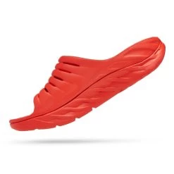 Hoka One One Hoka ORA Recovery Slide Slippers Rood Unisex -Sportschoenenwinkel 1134527 fcst 004