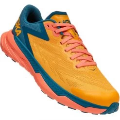 HOKA ONE ONE ZINAL W RADIANT YELLOW/CAMELLIA 22 11 HOKA ONE ONE ZINAL W RADIANT YELLOW/CAMELLIA 22 -Sportschoenenwinkel 9 100887 zinal w radiant yellow camellia 1119400 rycm 04