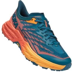 HOKA ONE ONE SPEEDGOAT 5 W BLUE CORAL/CAMELLIA 22 -Sportschoenenwinkel 9 107326 hoka one speedgoat 5 w blue coral camellia 1123158 bccml 03