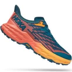 HOKA ONE ONE SPEEDGOAT 5 W BLUE CORAL/CAMELLIA 22 -Sportschoenenwinkel 9 107326 hoka one speedgoat 5 w blue coral camellia 1123158 bccml 04