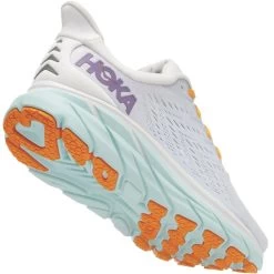 HOKA ONE ONE CLIFTON 8 W WHITE OF BLUE /ORANGE 22 12 HOKA ONE ONE CLIFTON 8 W WHITE OF BLUE /ORANGE 22 -Sportschoenenwinkel 9 108422 clifton 8 w white of blue orange 1119394 bdbw 05