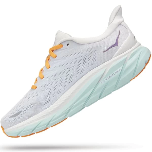 HOKA ONE ONE CLIFTON 8 W WHITE OF BLUE /ORANGE 22 8 HOKA ONE ONE CLIFTON 8 W WHITE OF BLUE /ORANGE 22 - Afbeelding 6