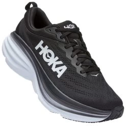 HOKA ONE ONE BONDI 8 BLACK/WHITE 23 -Sportschoenenwinkel 9 110419 bondi 8 black white 1123202 bwht 03