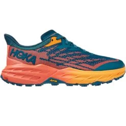 HOKA ONE ONE SPEEDGOAT 5 WIDE W BLUE CORAL/CAMELLIA 22