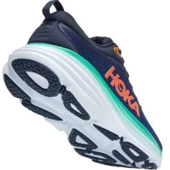 HOKA ONE ONE BONDI 8 W OUTER SPACE/BELLWETHER BLUE 22 -Sportschoenenwinkel 9 110533 bondi 8 w outer space bellwether blue 1127952 0sbb 04