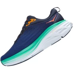 HOKA ONE ONE BONDI 8 W OUTER SPACE/BELLWETHER BLUE 22 -Sportschoenenwinkel 9 110533 bondi 8 w outer space bellwether blue 1127952 0sbb 05
