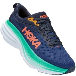 HOKA ONE ONE BONDI 8 W OUTER SPACE/BELLWETHER BLUE 22 -Sportschoenenwinkel 9 110533 bondi 8 w outer space bellwether blue 1127952 0sbb 06
