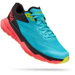 HOKA ONE ONE ZINAL W SCUBA BLUE/DIVA PINK 22 -Sportschoenenwinkel 9 110624 zinal w scuba blue diva pink 1119400 sbdp 04