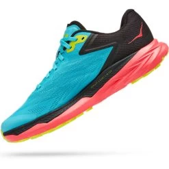 HOKA ONE ONE ZINAL W SCUBA BLUE/DIVA PINK 22 -Sportschoenenwinkel 9 110624 zinal w scuba blue diva pink 1119400 sbdp 06