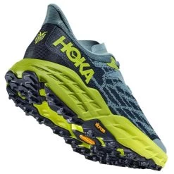 HOKA ONE ONE SPEEDGOAT 5 WIDE STONE BLUE/DARK CITRON 23 -Sportschoenenwinkel 9 123929 speedgoat 5 wide stone blue dark citron 1123159 sbdct 05