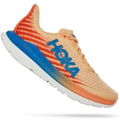 HOKA ONE ONE MACH 5 IMPALA/VIBRANT ORANGE 23