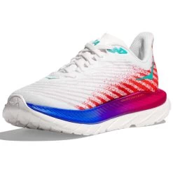 HOKA ONE ONE MACH 5 W WHITE/FLAME 23 -Sportschoenenwinkel 9 124136 1127894 wfm 03