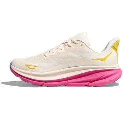 HOKA ONE ONE CLIFTON 9 W EGGNOG/BLANC DE BLANC 23 -Sportschoenenwinkel 9 124740 1127896 ebdb 03