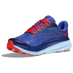 HOKA ONE ONE CLIFTON 9 YOUTH BELLWETHER BLUE/DAZZLING BLUE 23 -Sportschoenenwinkel 9 125857 clifton 9 youth bellwether blue dazzling blue 1131170 bbdgb 03