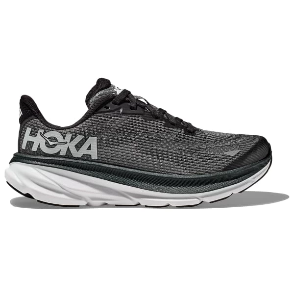 HOKA ONE ONE CLIFTON 9 YOUTH BLACK/WHITE 23 3 HOKA ONE ONE CLIFTON 9 YOUTH BLACK/WHITE 23