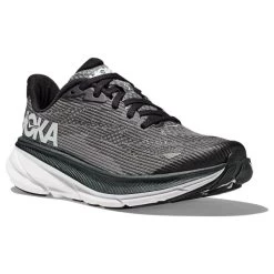 HOKA ONE ONE CLIFTON 9 YOUTH BLACK/WHITE 23 9 HOKA ONE ONE CLIFTON 9 YOUTH BLACK/WHITE 23 -Sportschoenenwinkel 9 125858 clifton 9 youth black white 1131170 bwht 02