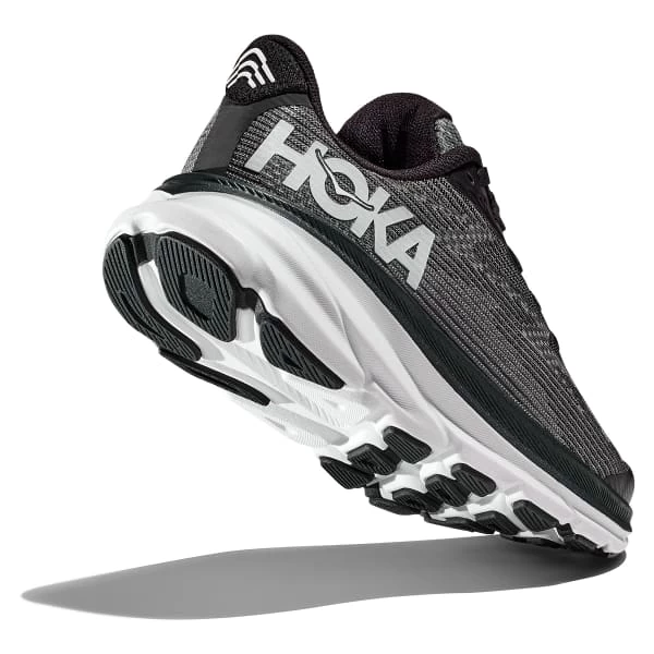 HOKA ONE ONE CLIFTON 9 YOUTH BLACK/WHITE 23 6 HOKA ONE ONE CLIFTON 9 YOUTH BLACK/WHITE 23 - Afbeelding 4