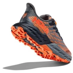 HOKA ONE ONE SPEEDGOAT 5 YOUTH CASTLEROCK/VIBRANT ORANGE 23 -Sportschoenenwinkel 9 125859 speedgoat 5 youth castlerock vibrant orange 1134470 cvon 04