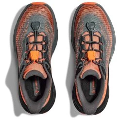HOKA ONE ONE SPEEDGOAT 5 YOUTH CASTLEROCK/VIBRANT ORANGE 23 -Sportschoenenwinkel 9 125859 speedgoat 5 youth castlerock vibrant orange 1134470 cvon 06
