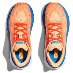HOKA ONE ONE CLIFTON 9 YOUTH VIBRANT ORANGE/IMPALA 23 -Sportschoenenwinkel 9 126055 clifton 9 youth vibrant orange impala 1131170 voim 06