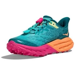 HOKA ONE ONE SPEEDGOAT 5 YOUTH DEEP LAKE/CERAMIC 23 -Sportschoenenwinkel 9 126058 speedgoat 5 youth deep lake ceramic 1134470 dlcr 03