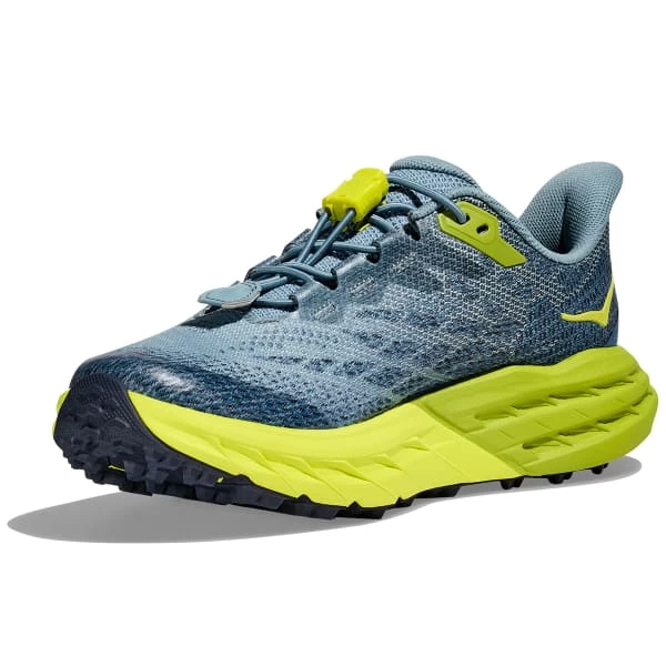 HOKA ONE ONE SPEEDGOAT 5 YOUTH STONE BLUE/DARK CITRON 23 6 HOKA ONE ONE SPEEDGOAT 5 YOUTH STONE BLUE/DARK CITRON 23 - Afbeelding 4