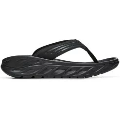 HOKA ONE ONE ORA RECOVERY FLIP 2 BLACK/DARK GULL GRAY 23