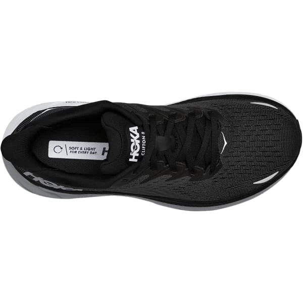 HOKA ONE ONE CLIFTON 8 W BLACK/WHITE 22 7 HOKA ONE ONE CLIFTON 8 W BLACK/WHITE 22 - Afbeelding 5
