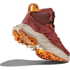 Hoka Anacapa 2 Mid GTX Wandelboots Dames - Hot Sauce / Shifting Sand -Sportschoenenwinkel hoka anacapa 2 mid gtx womens hiking shoes hot sauce shifting sand 4 1501993