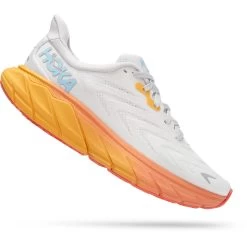 Hoka Arahi 6 Dames Hardloopschoenen - Nimbus Cloud / Blanc De Blanc -Sportschoenenwinkel hoka arahi 6 women s running shoes nimbus cloud blanc de blanc 3 1239531