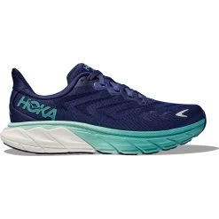 Hoka Arahi 6 Dames Hardloopschoenen - Bellwether Blue / Ocean Mist -Sportschoenenwinkel hoka arahi 6 womens running shoes bellwether blue ocean mist 5 1502071