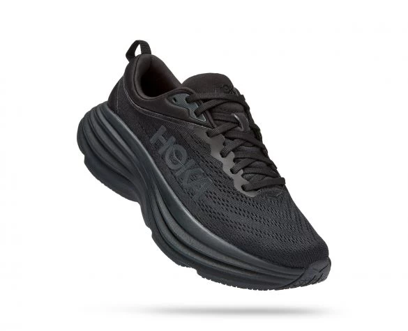 Hoka One One Hoka Bondi 8 Wide Hardloopschoenen Zwart Dames 3 Hoka One One Hoka Bondi 8 Wide Hardloopschoenen Zwart Dames