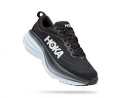 Hoka One One Hoka Bondi 8 Hardloopschoenen Zwart/wit Dames