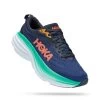 Hoka One One Hoka Bondi 8 Wide Hardloopschoenen Blauw Dames -Sportschoenenwinkel hoka bondi 1127952 osbb 1