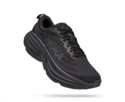 Hoka One One Hoka Bondi 8 Hardloopschoenen Zwart Heren