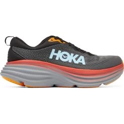Hoka Bondi 8 Hardloopschoenen Heren - Anthracite / Castlerock -Sportschoenenwinkel hoka bondi 8 running shoes anthracite castlerock 8 1239624