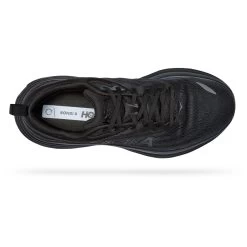 Hoka Bondi 8 X-Wide Hardloopschoenen - Zwart / Zwart -Sportschoenenwinkel hoka bondi 8 running shoes black black 3 1239635