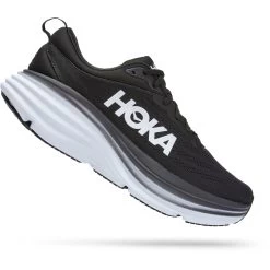 Hoka Bondi 8 Wide Hardloopschoenen Heren - Zwart / Wit 13 Hoka Bondi 8 Wide Hardloopschoenen Heren - Zwart / Wit -Sportschoenenwinkel hoka bondi 8 running shoes black white 3 1239645