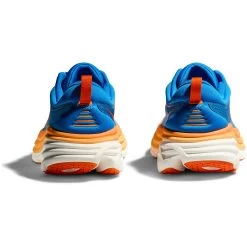 Hoka Bondi 8 Wide Hardloopschoenen Heren - Coastal Sky / Vibrant Orange -Sportschoenenwinkel hoka bondi 8 running shoes coastal sky vibrant orange 1 1364188