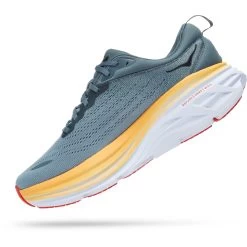 Hoka Bondi 8 X-Wide Hardloopschoenen - Goblin Blue / Mountain Spring -Sportschoenenwinkel hoka bondi 8 running shoes goblin blue mountain spring 5 1239772