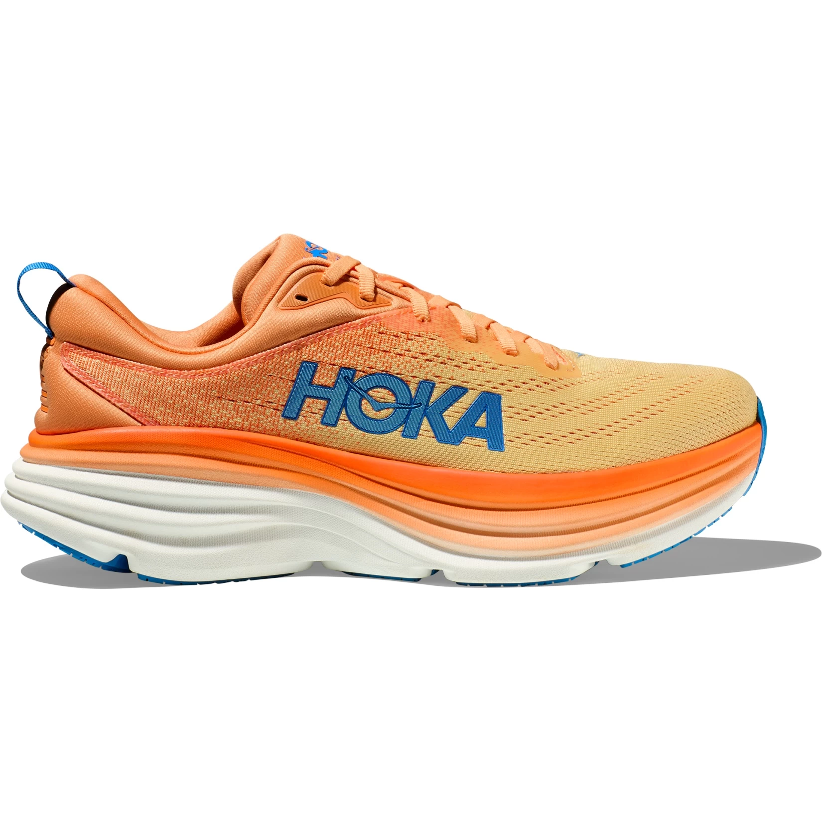 Hoka Bondi 8 Hardloopschoenen Heren - Impala / Mock Orange 4 Hoka Bondi 8 Hardloopschoenen Heren - Impala / Mock Orange - Afbeelding 2
