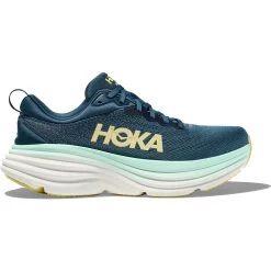 Hoka Bondi 8 Hardloopschoenen Heren - Midnight Ocean / Bluesteel -Sportschoenenwinkel hoka bondi 8 running shoes midnight ocean bluesteel 7 1502242