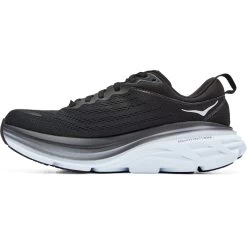 Hoka Bondi 8 Wide Hardloopschoenen Dames - Zwart / Wit -Sportschoenenwinkel hoka bondi 8 women s running shoes black white 3 1239595