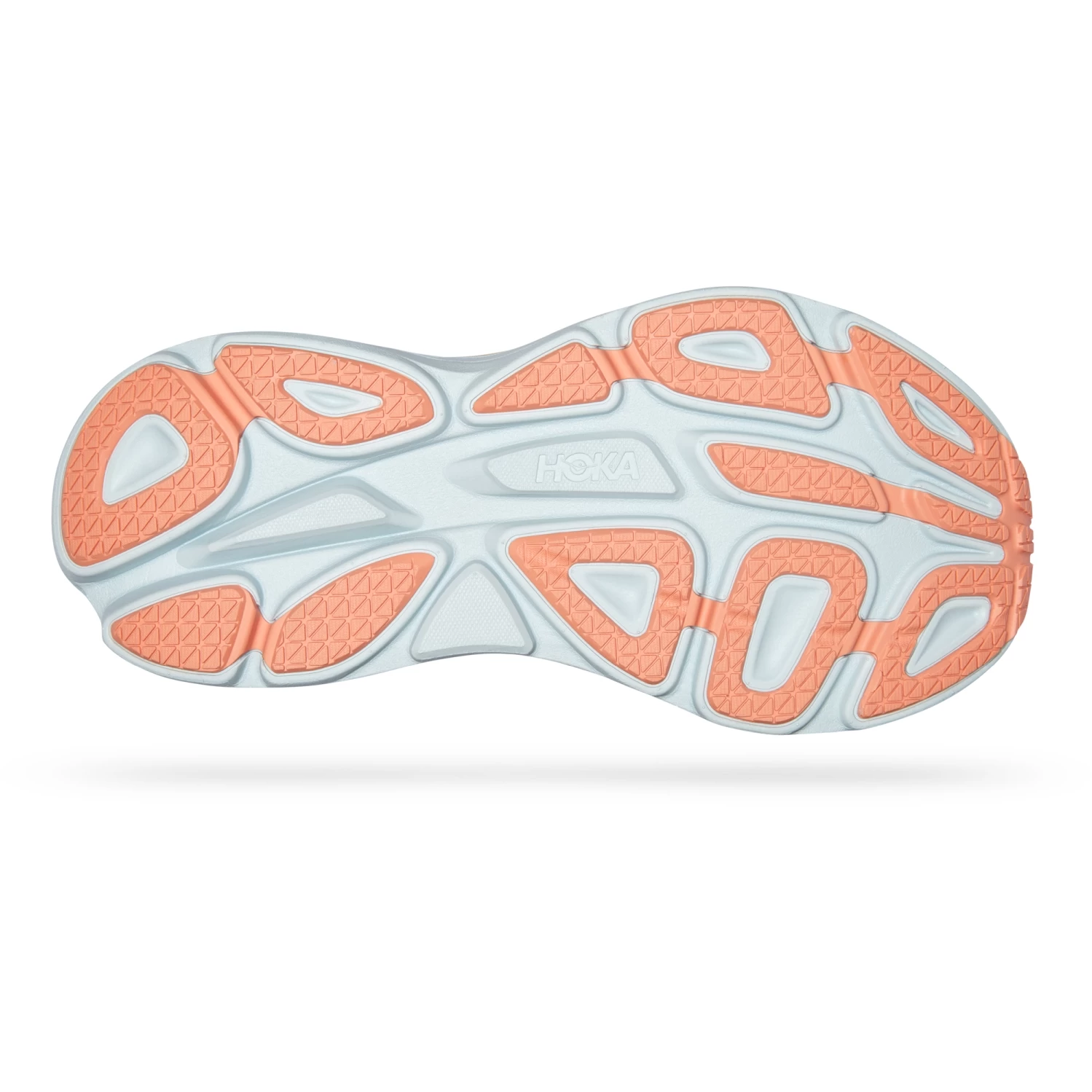 Hoka Bondi 8 Hardloopschoenen Dames - Shell Coral / Peach Parfait 10 Hoka Bondi 8 Hardloopschoenen Dames - Shell Coral / Peach Parfait - Afbeelding 8